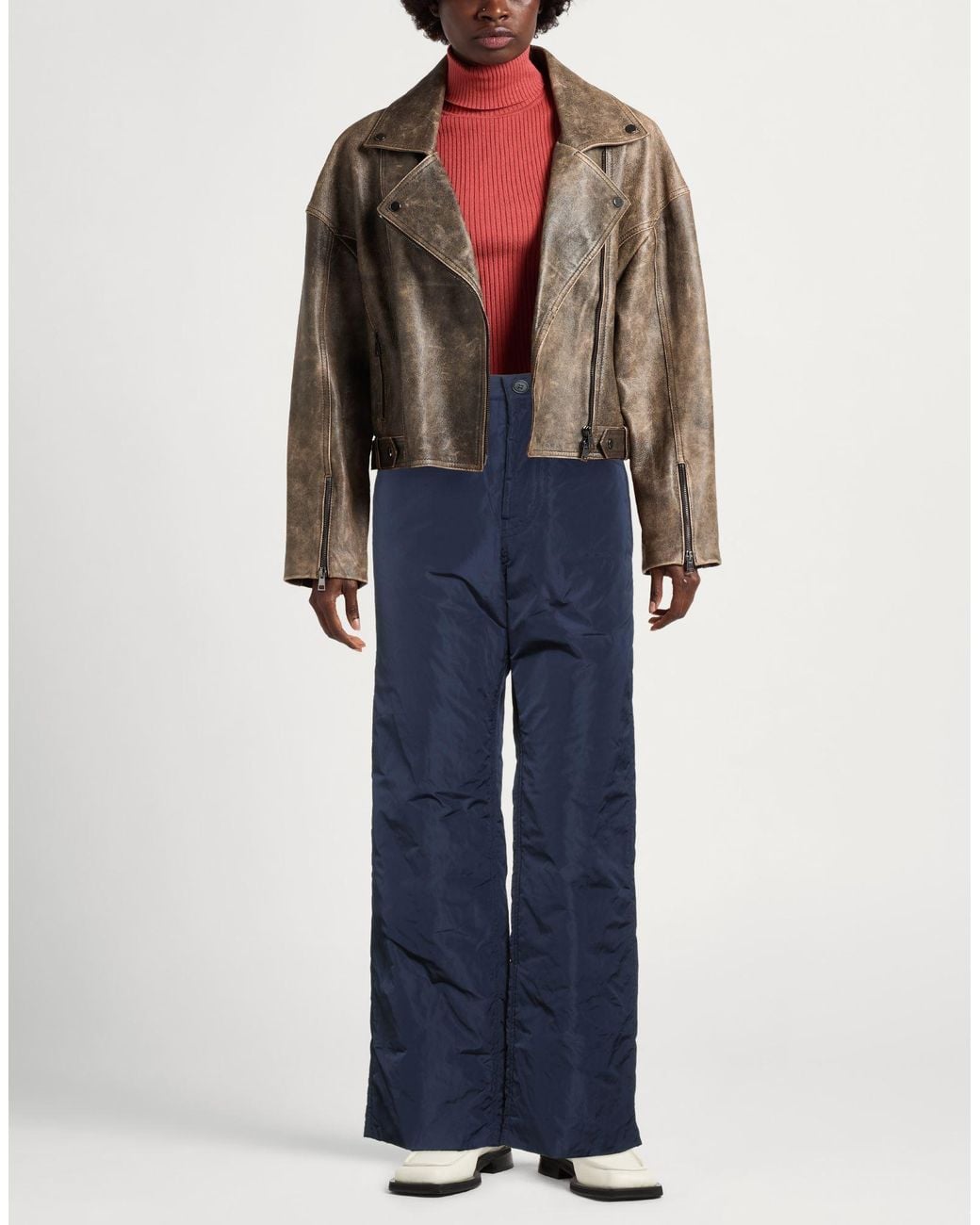 Sofie D'Hoore Blue Pants Polyester