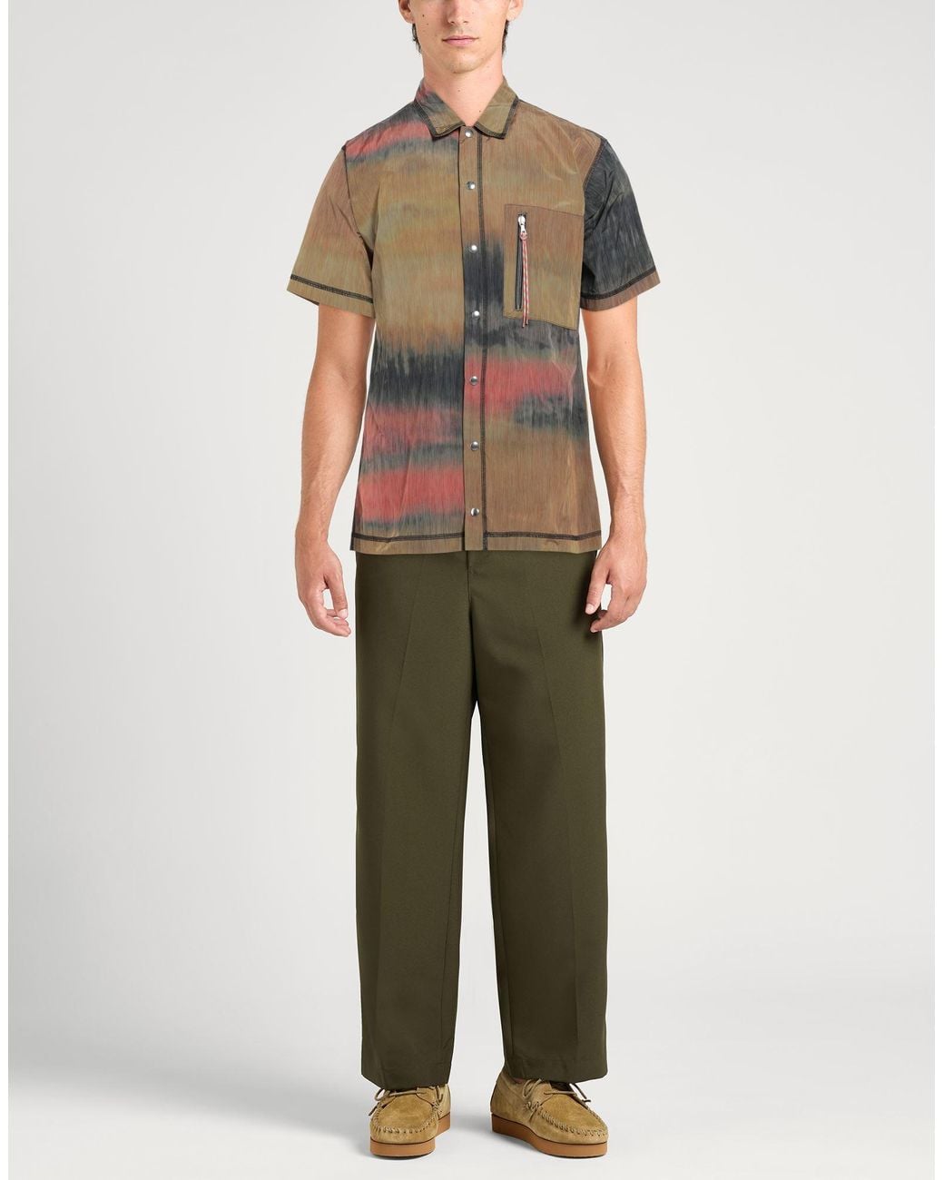 Camicia di Aries in Green da Uomo