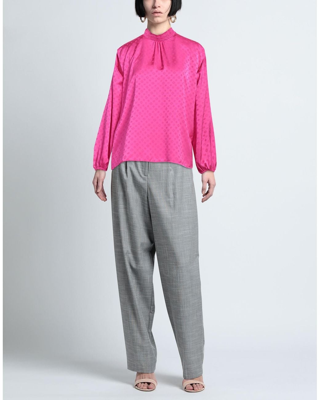 Maje Pink Fuchsia Top Polyester