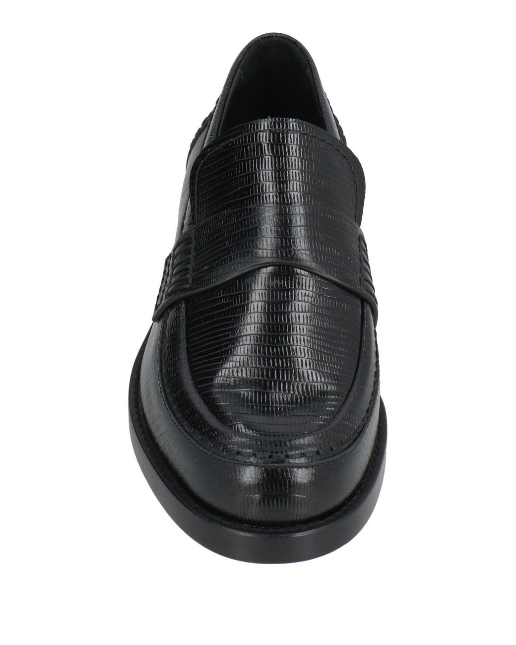 McQueen Black Loafers for men