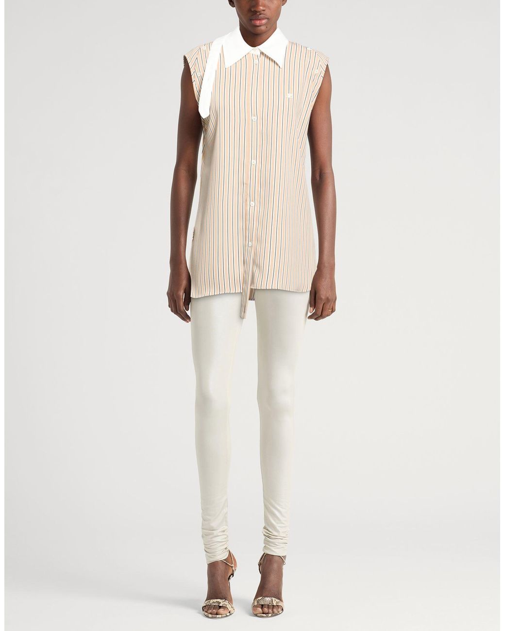 Camisa Courreges de color Natural