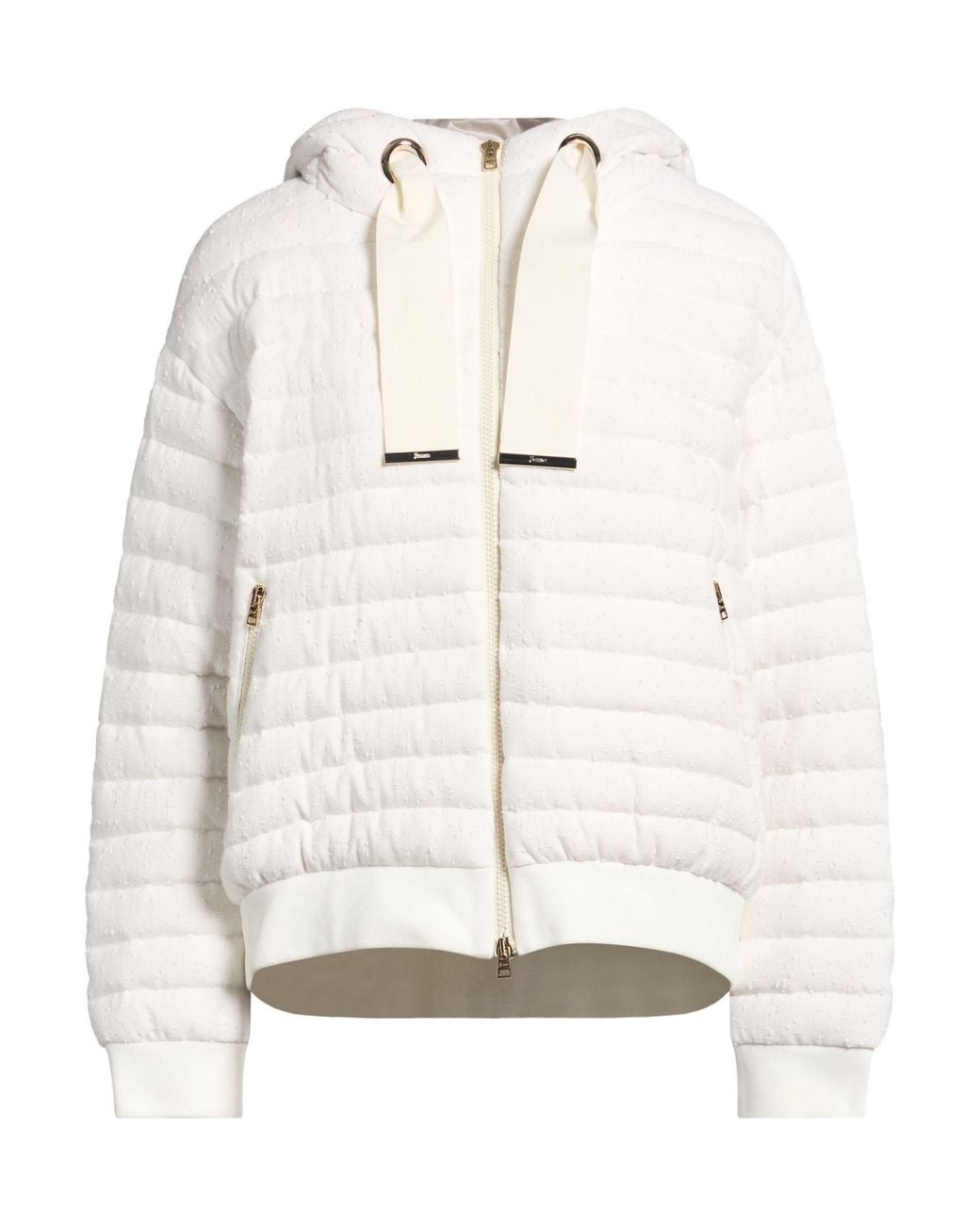 Herno Natural Puffer Viscose, Cotton, Polyester, Polyamide