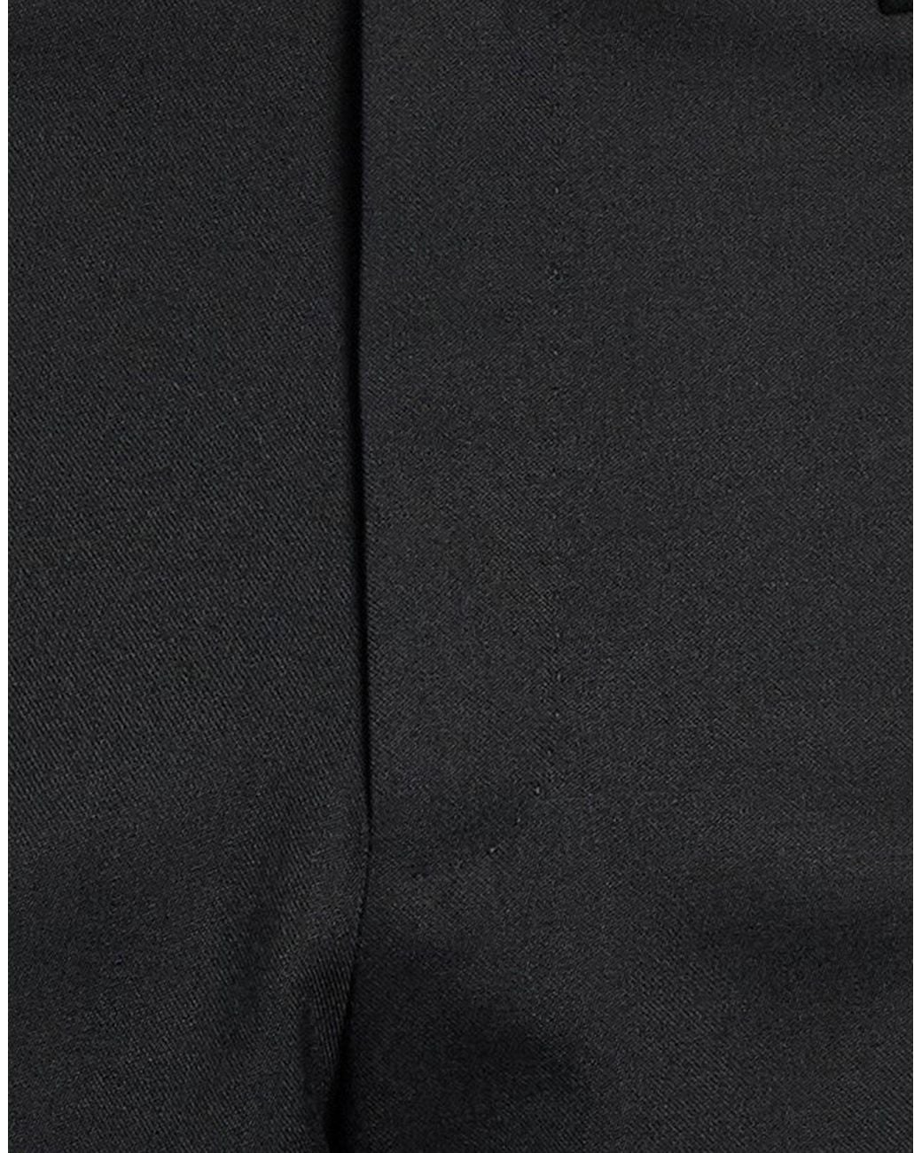 PT Torino Black Pants Virgin Wool, Polyester, Elastane for men