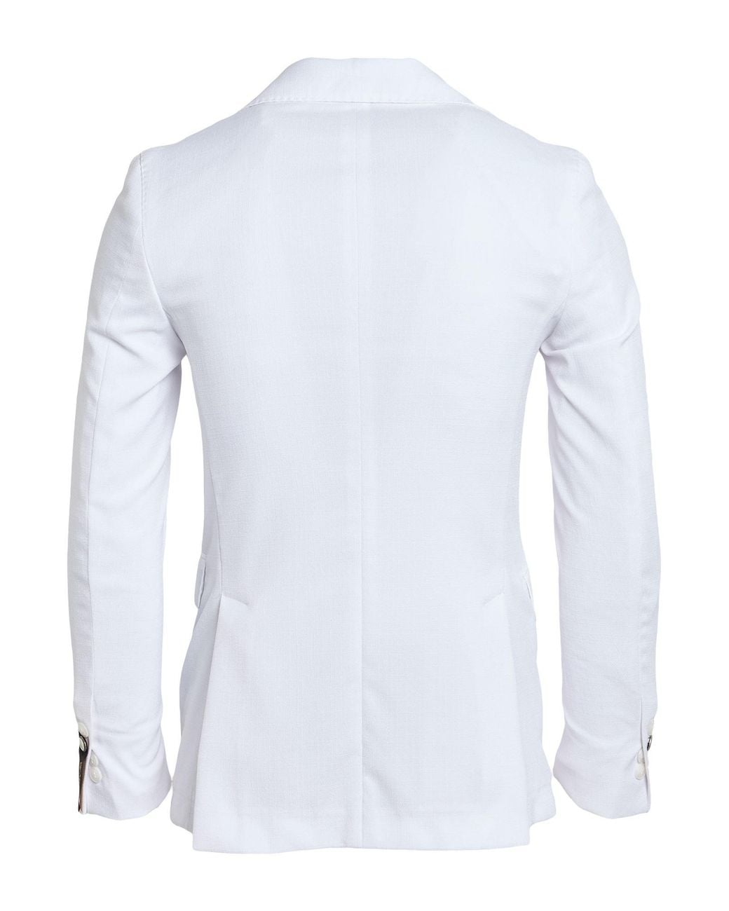 MULISH White Suit Polyester for men