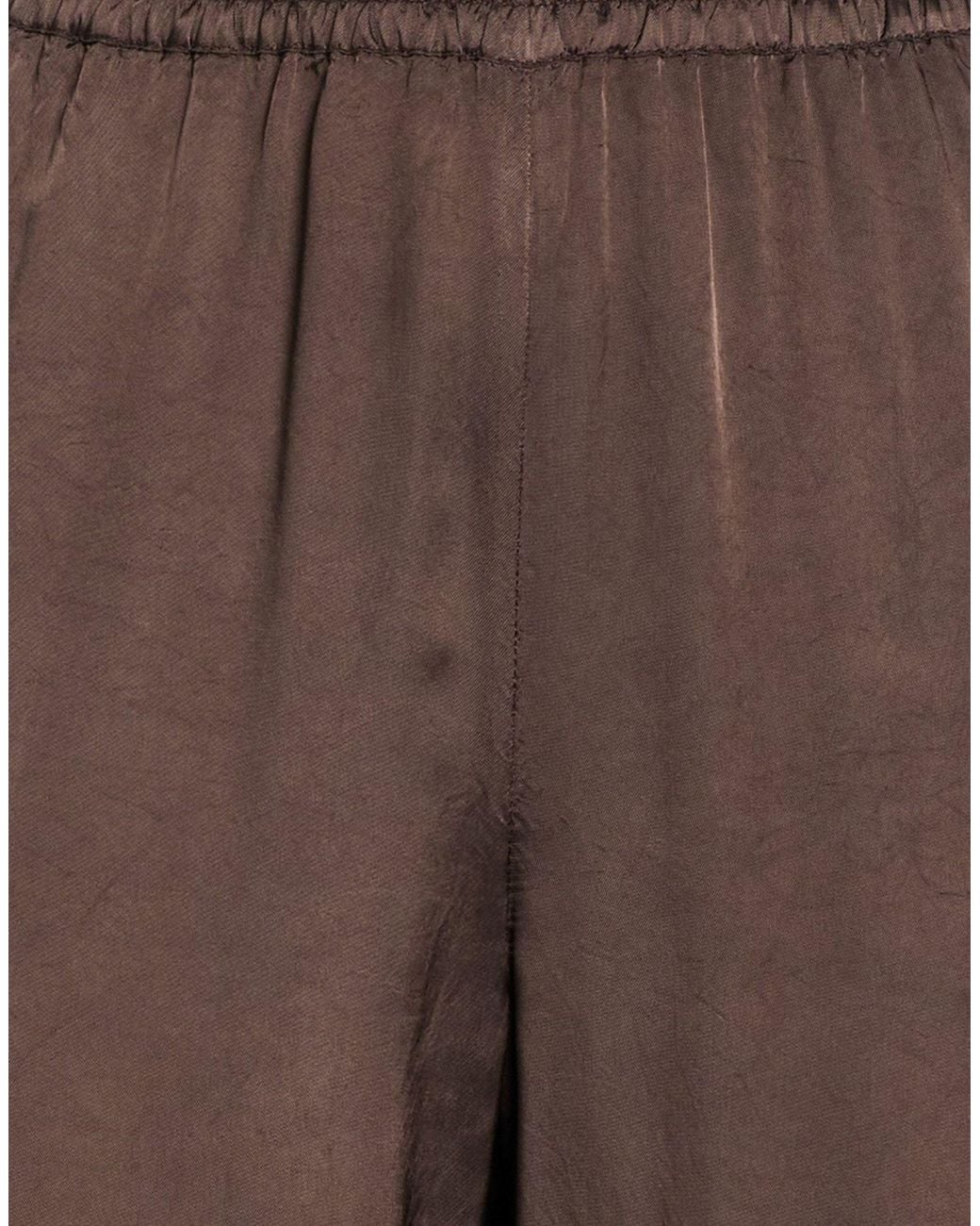 Aspesi Brown Chocolate Pants Viscose