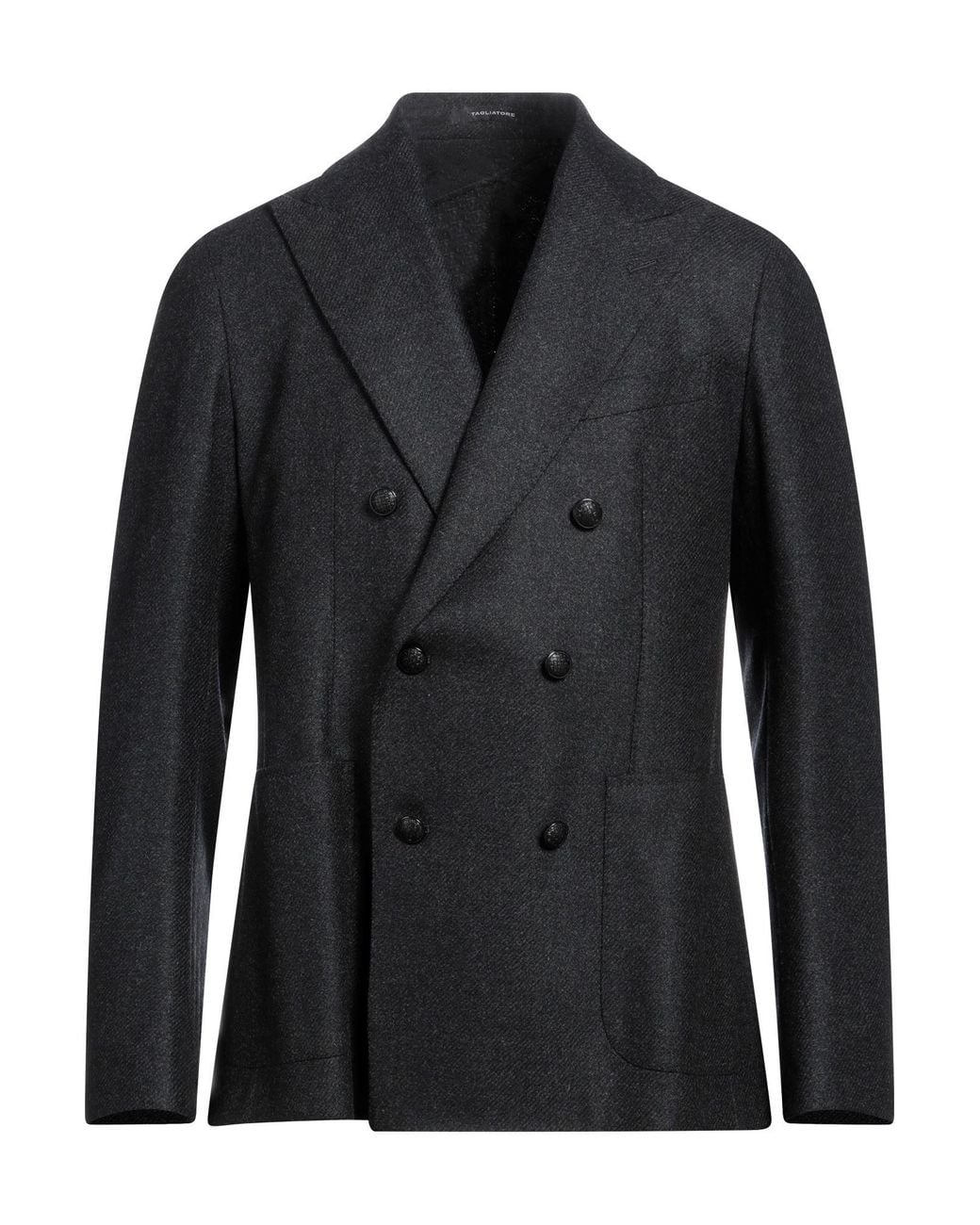Tagliatore Black Suit Jacket for men