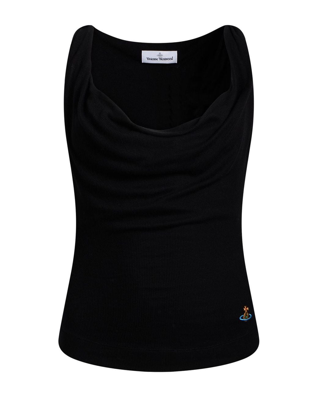 Vivienne Westwood Black Top Viscose, Elastane