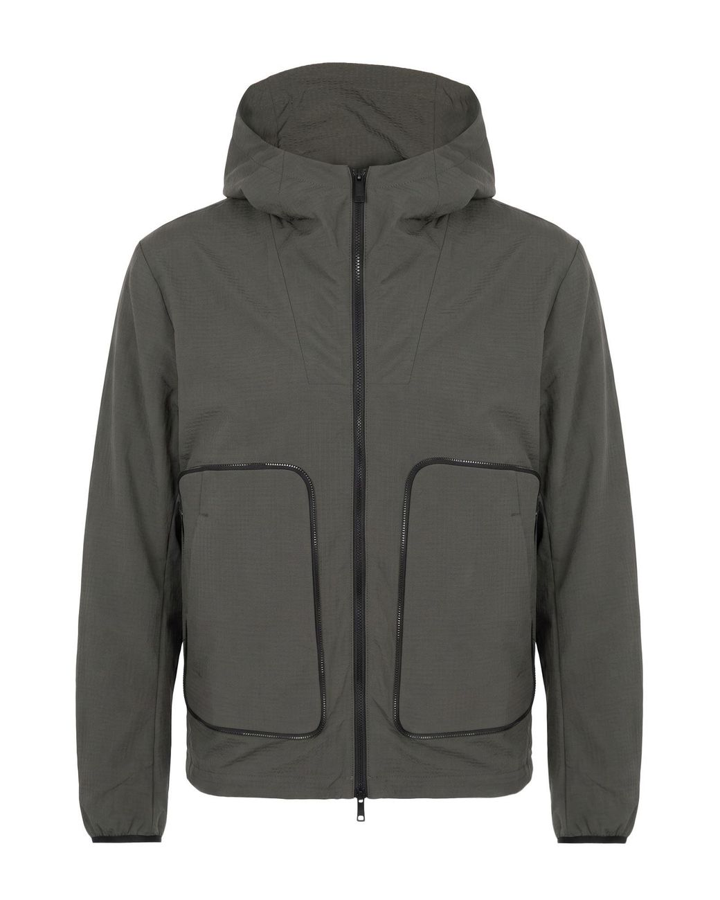 Emporio Armani Gray Jacket for men