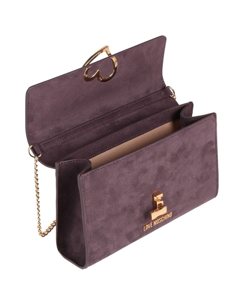 Love Moschino Purple Cross-Body Bag