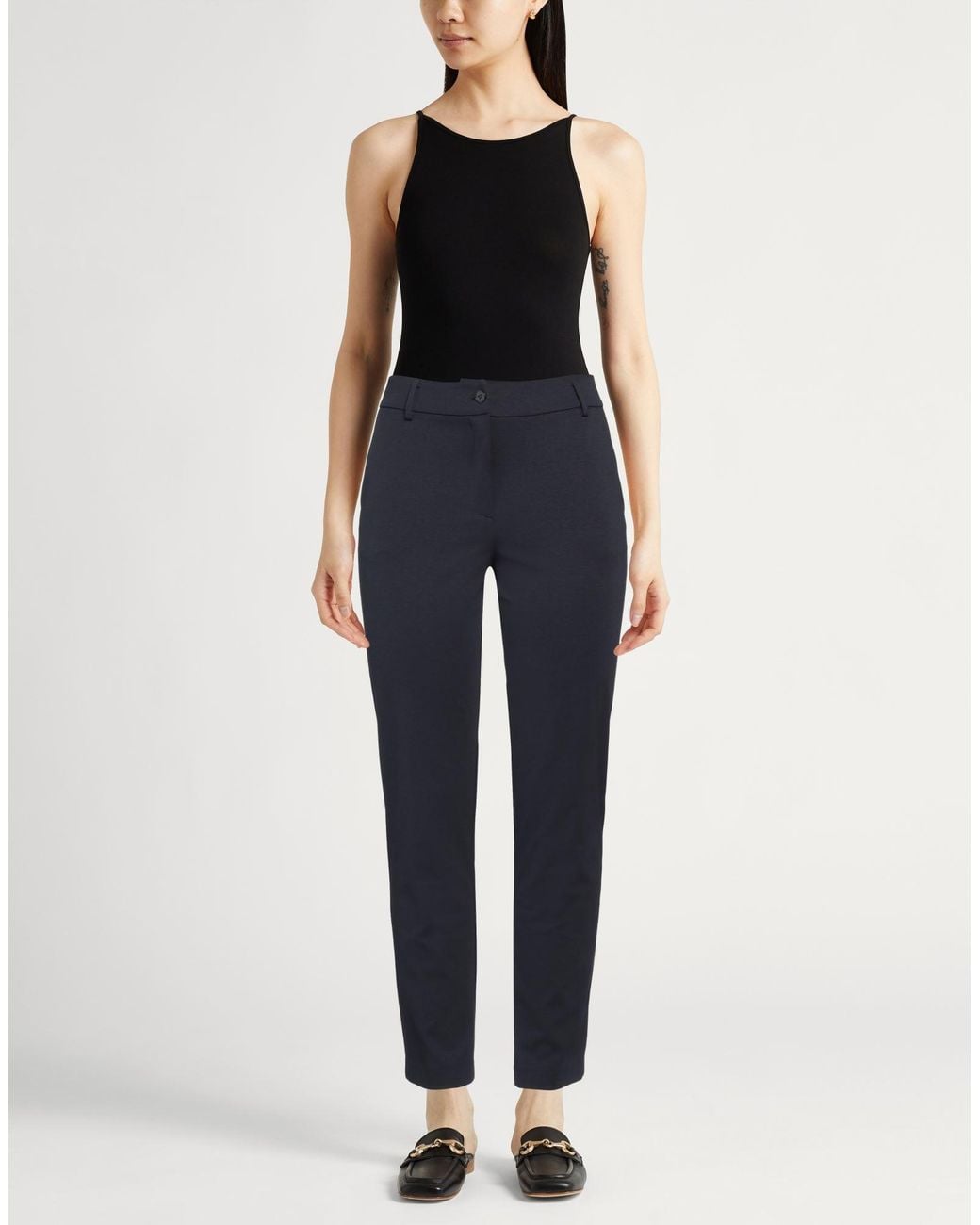 Sandro Ferrone Blue Trouser