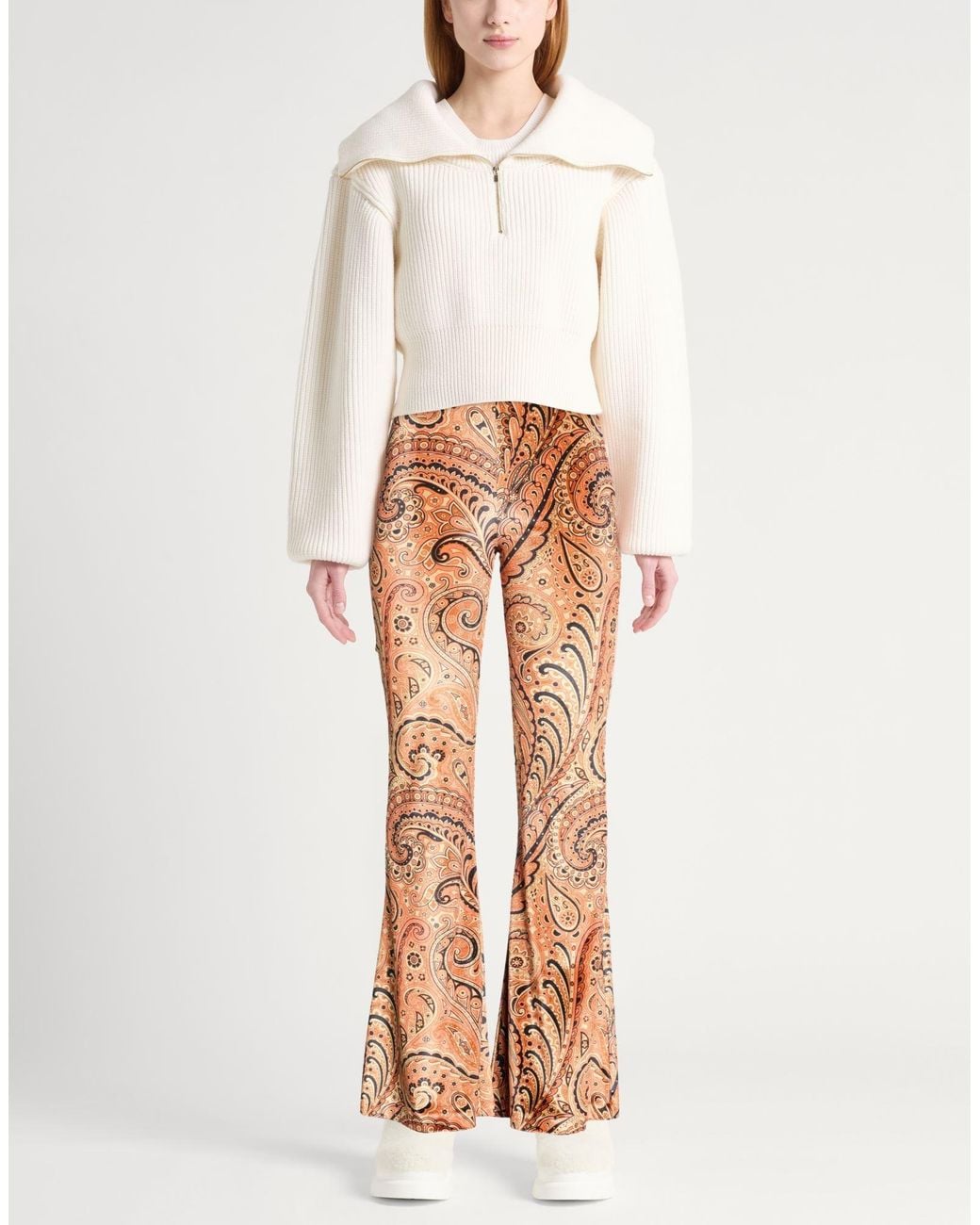 Etro Orange Trouser