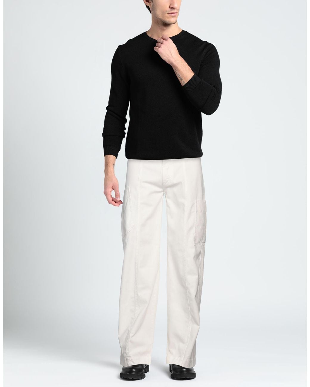 Seafarer White Trouser for men