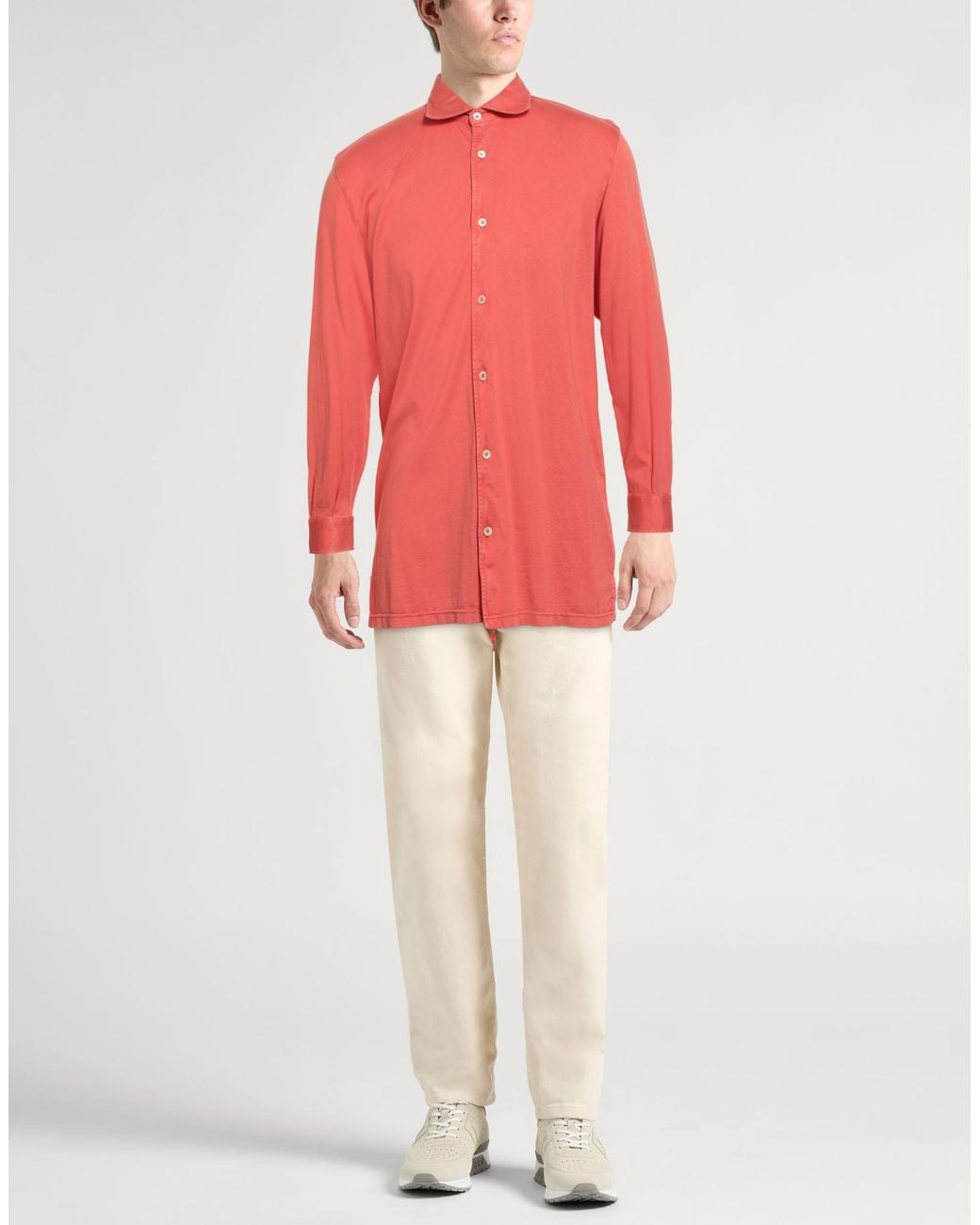 Fedeli Hemd in Red für Herren