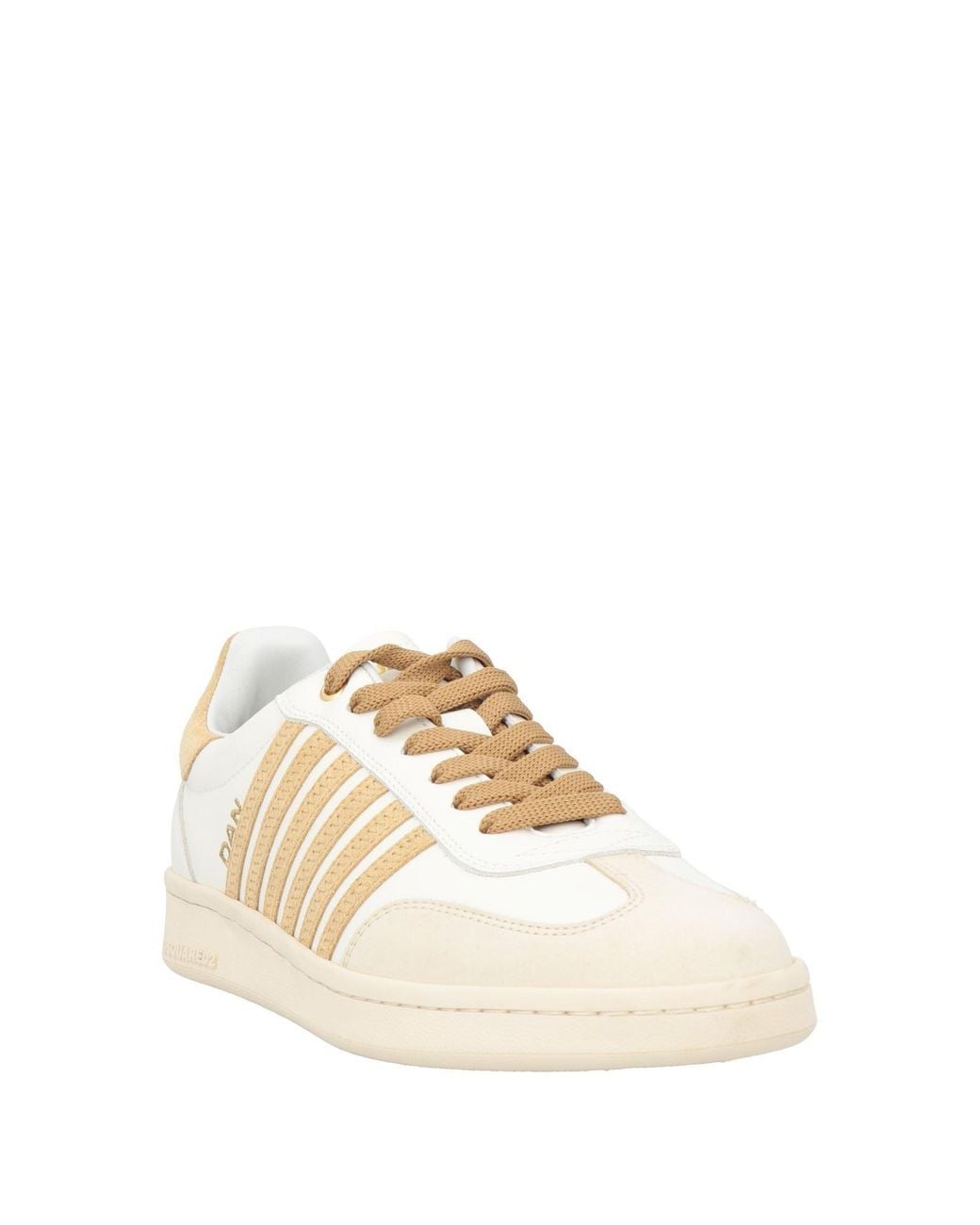 DSquared² Natural Cream Sneakers Leather