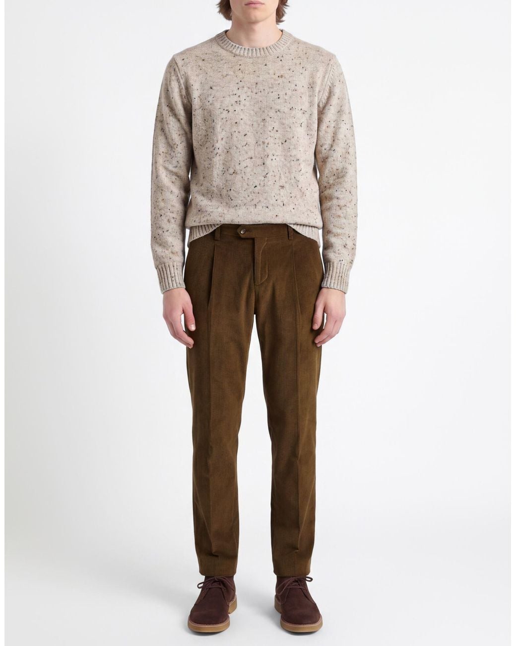 Lardini Brown Trouser for men