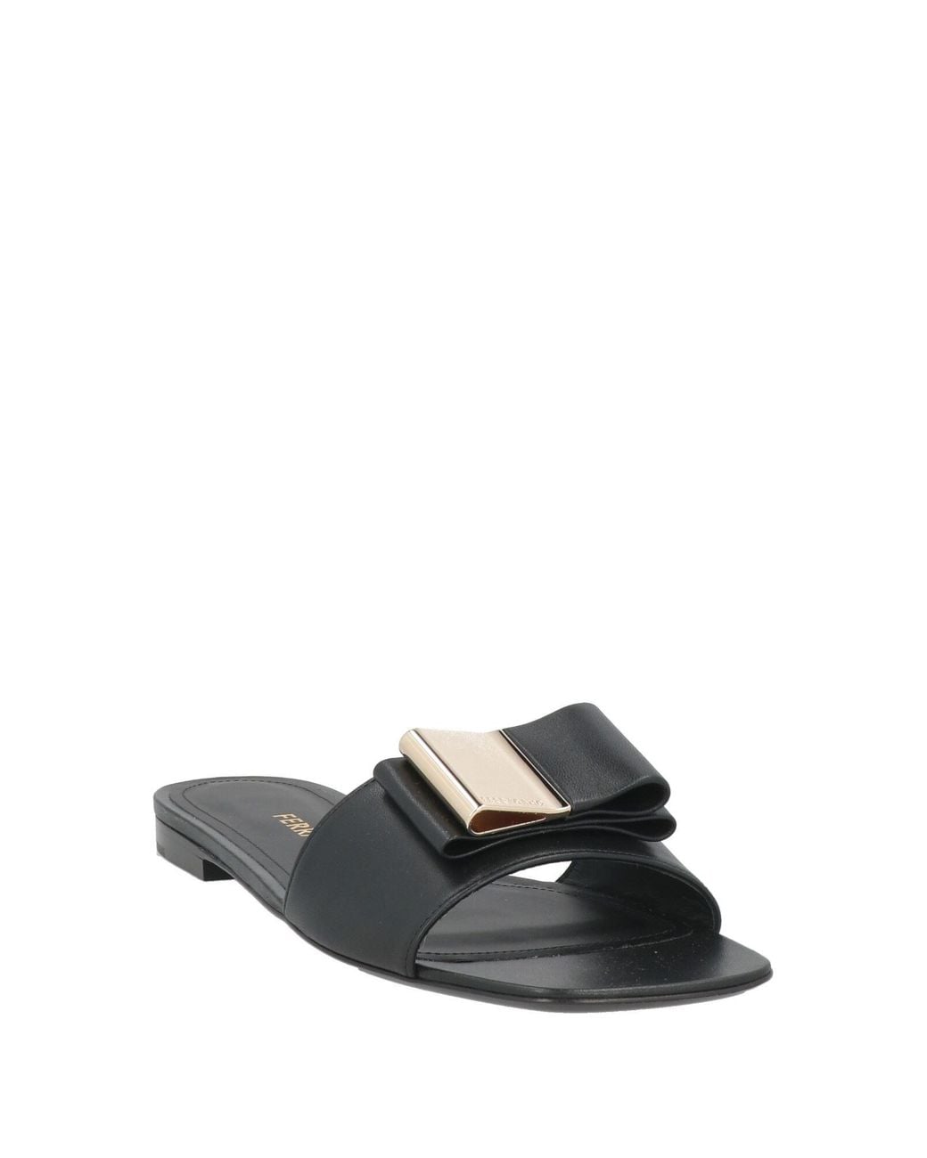 Ferragamo Black Sandals