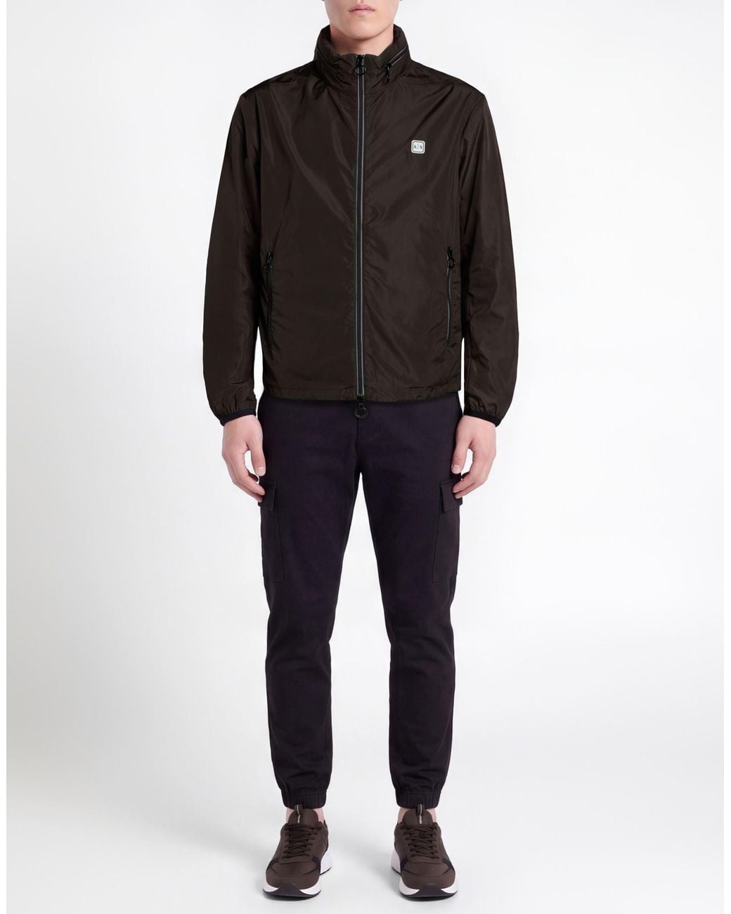 ARMANI EXCHANGE Black Jacket for men