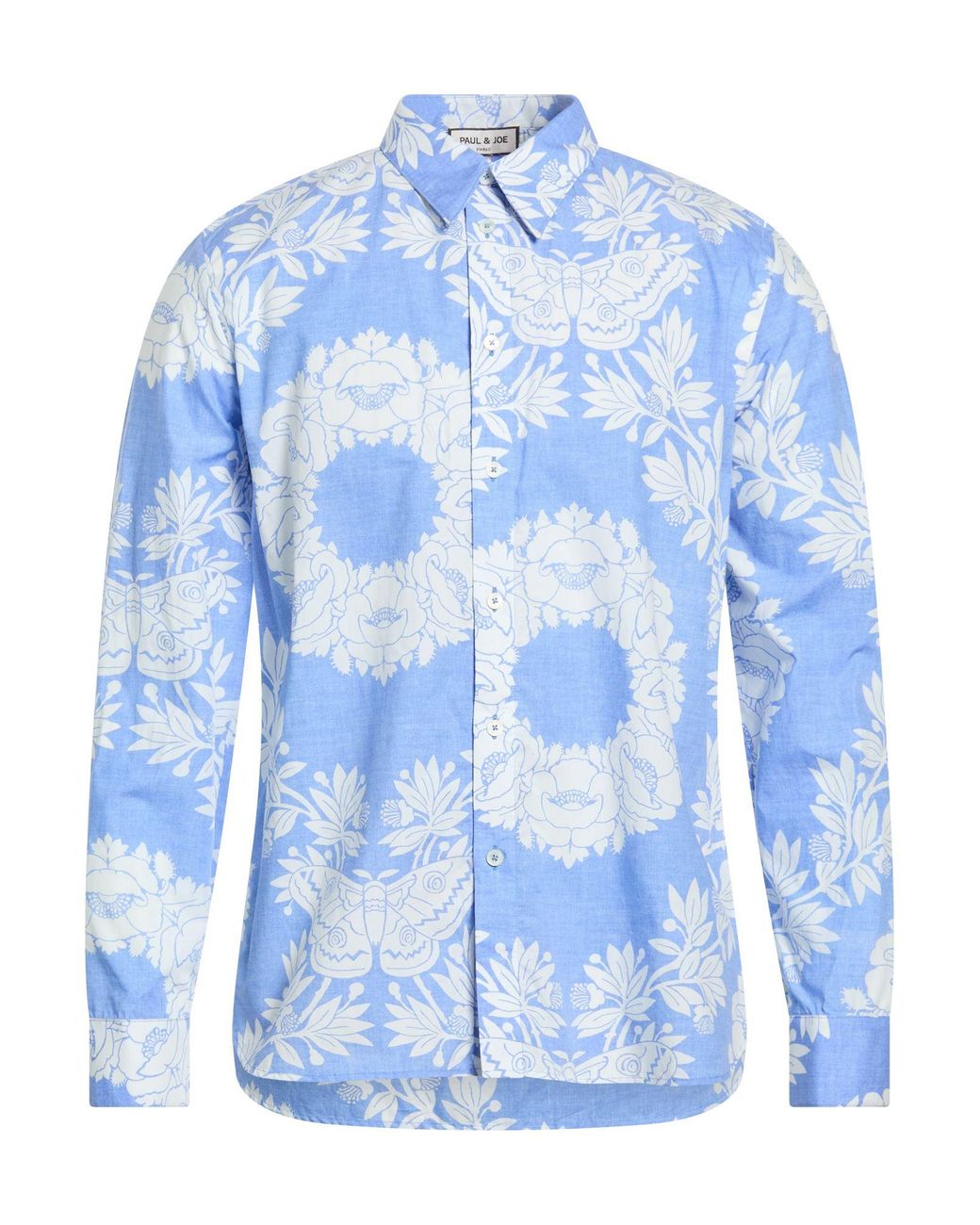 Paul & Joe Blue Shirt Cotton for men