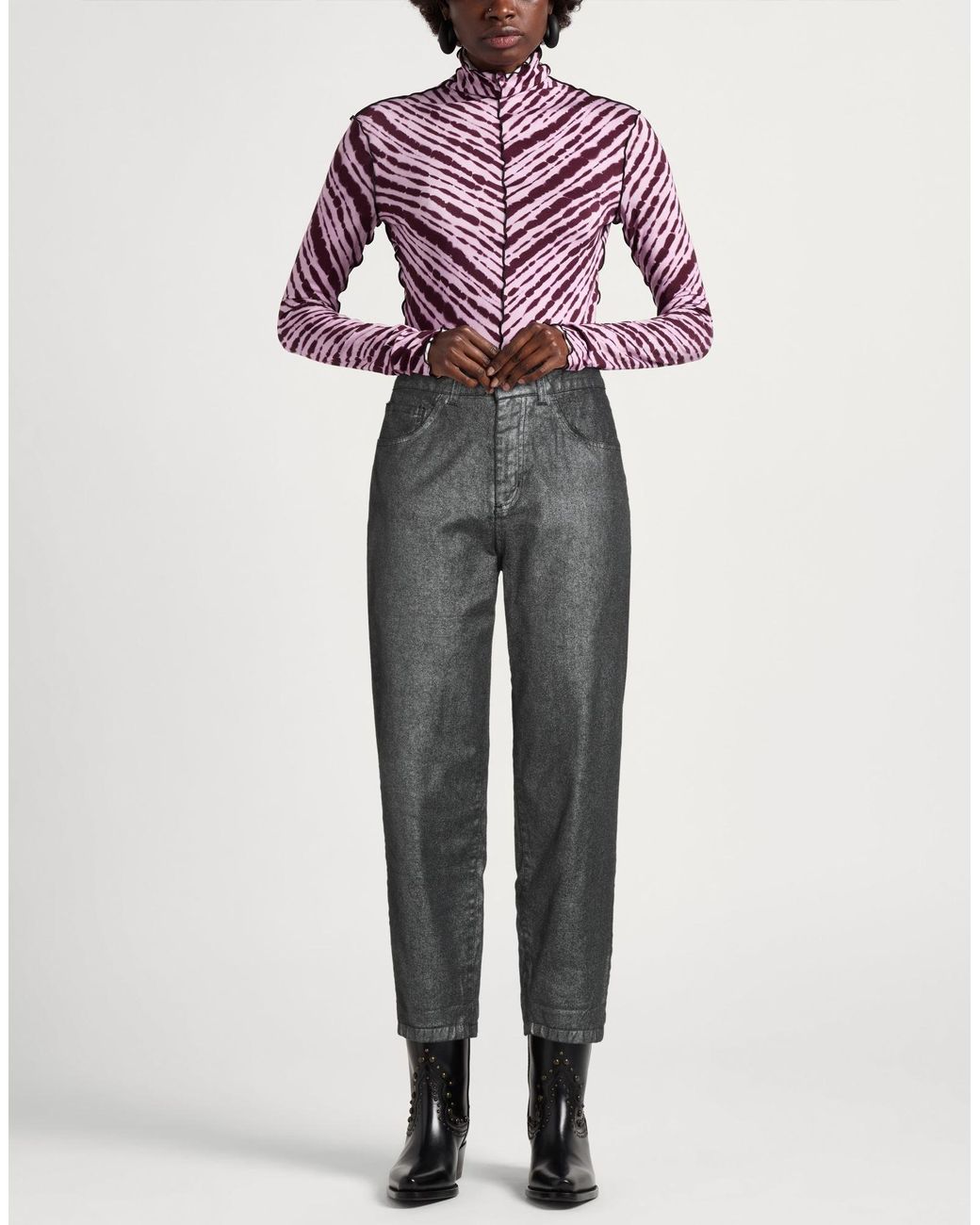 CafeNoir Gray Jeans