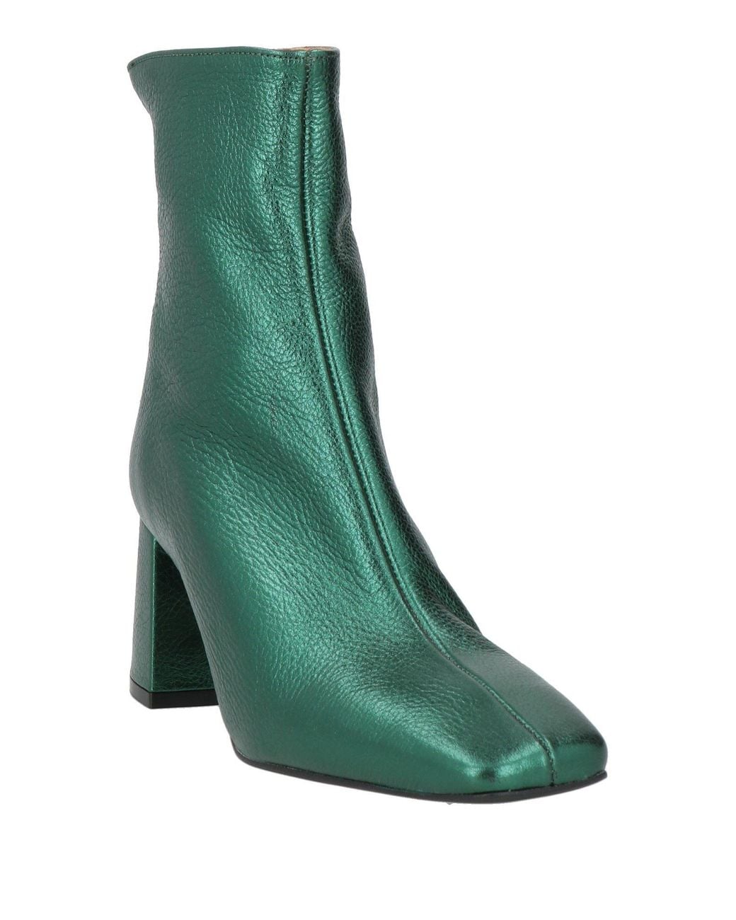 Angel Alarcon Green Ankle Boots