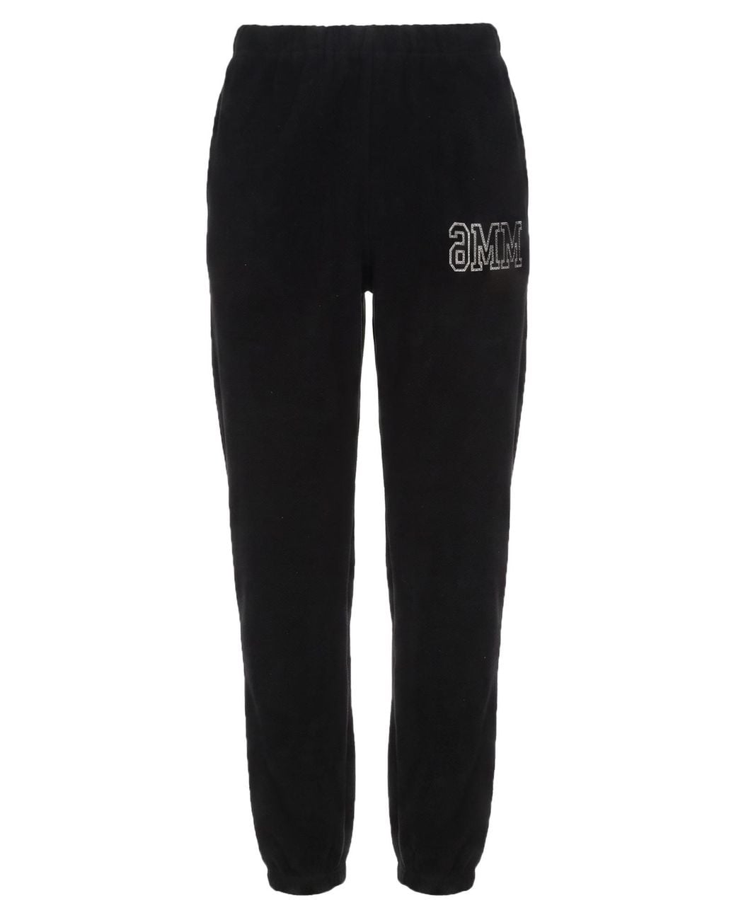 MM6 by Maison Margiela Black Pants Polyester