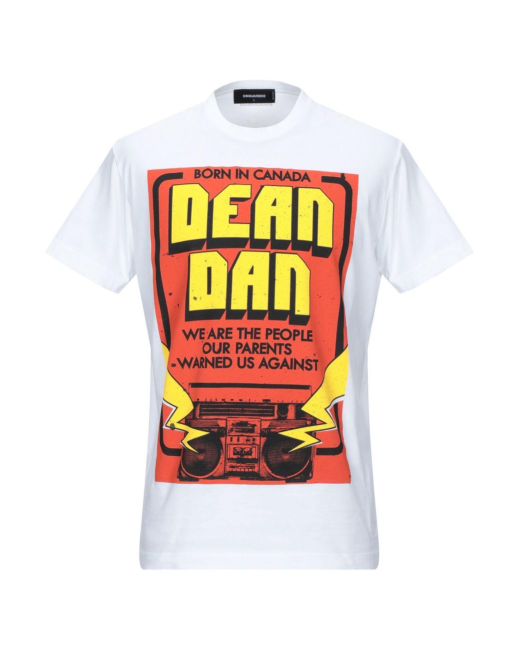 yoox t shirt dsquared