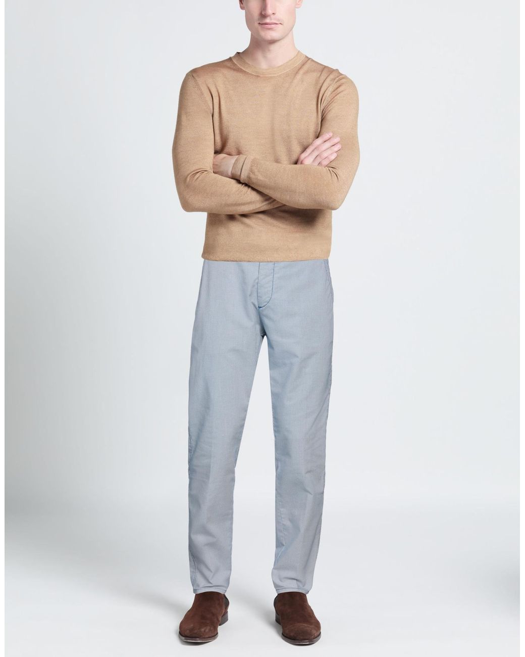 Harmont & Blaine Blue Trouser for men