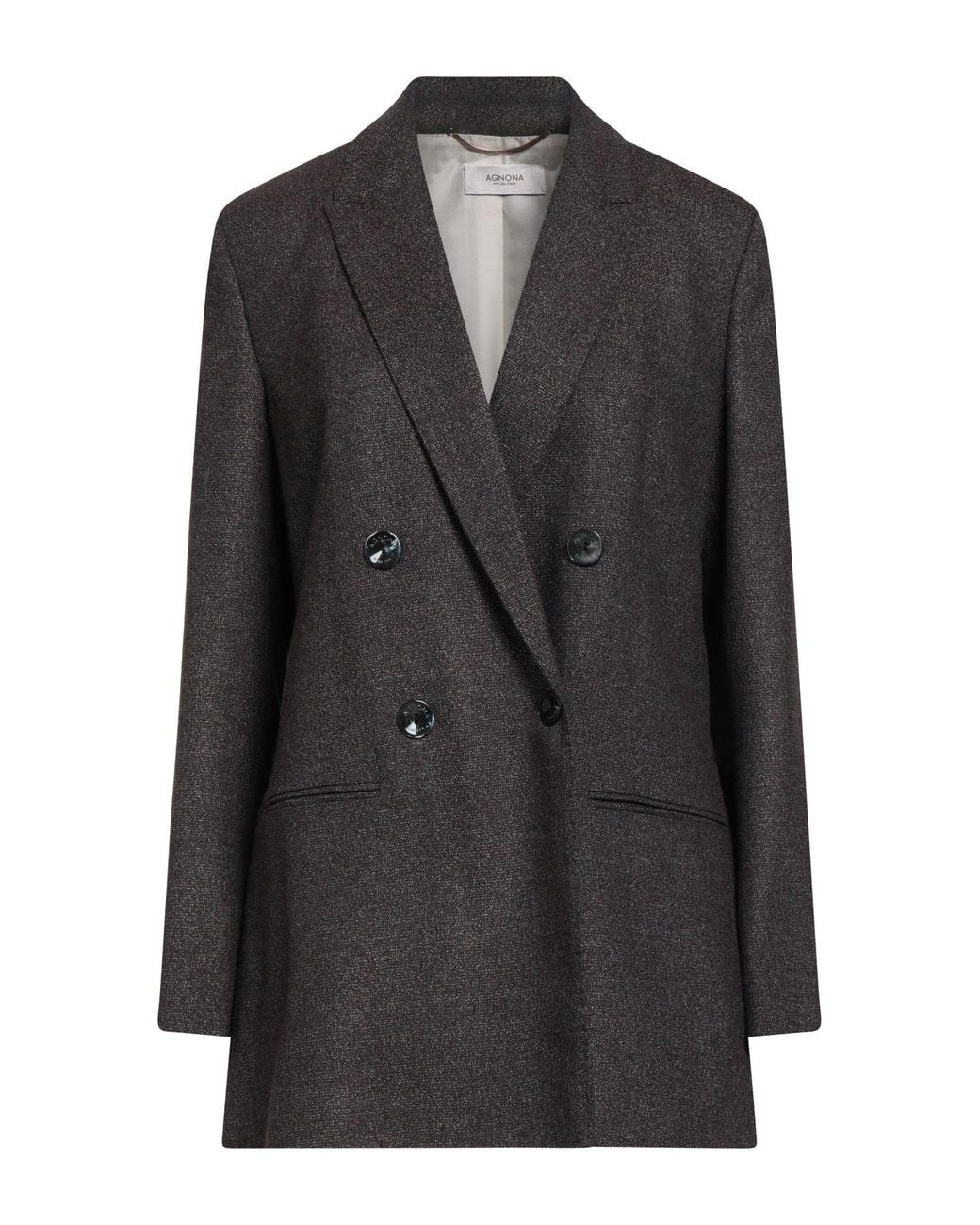 Agnona Black Blazers