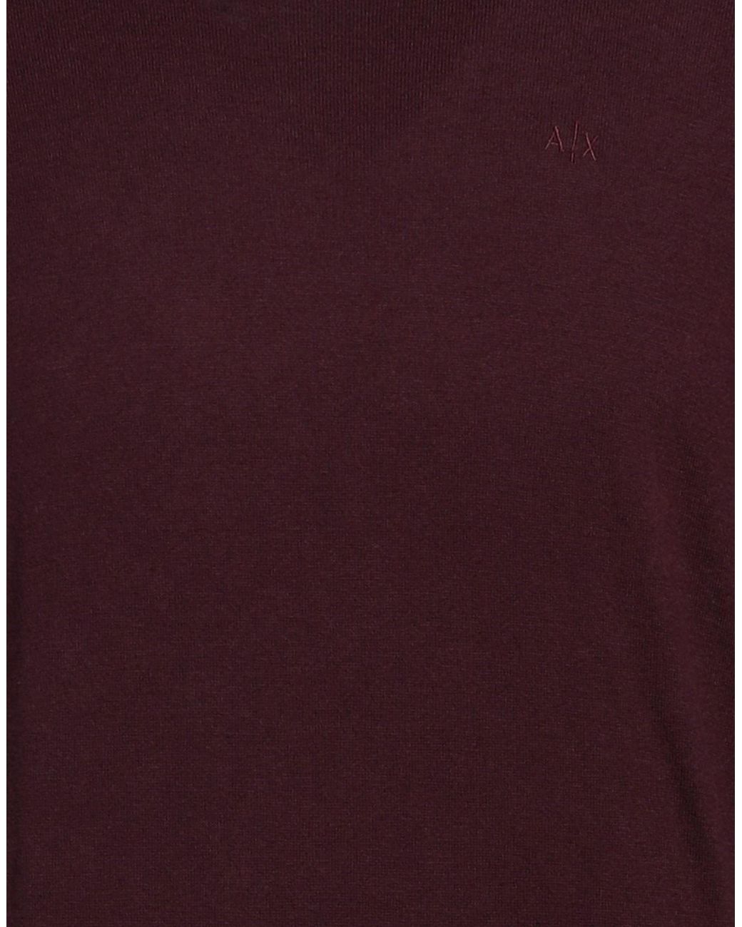 ARMANI EXCHANGE Purple Sweater for men