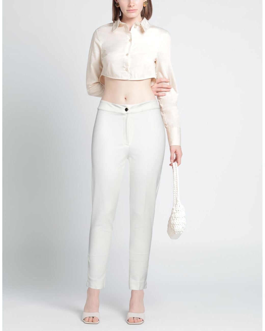 Think! White Pants