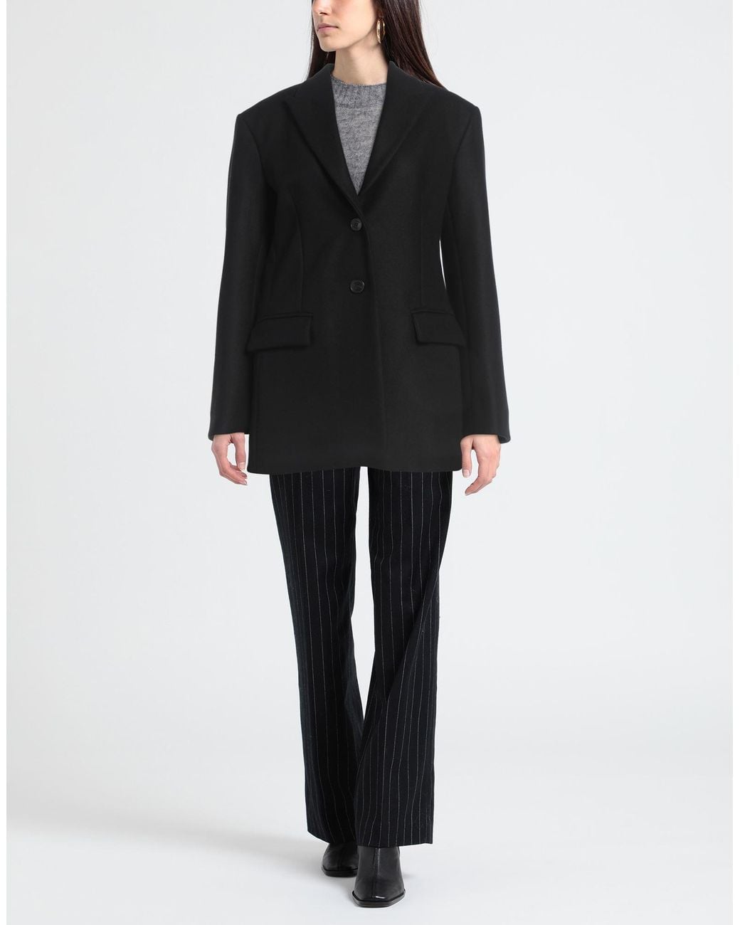 Abrigo MODES de color Black