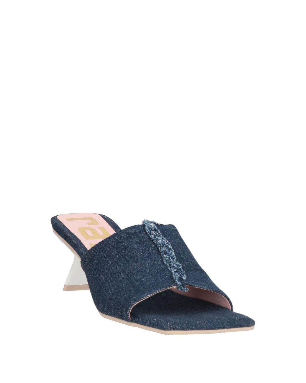 Ras Blue Midnight Sandals Textile Fibers