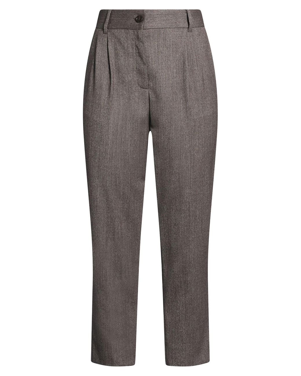 Dolce & Gabbana Gray Pants Virgin Wool, Elastane