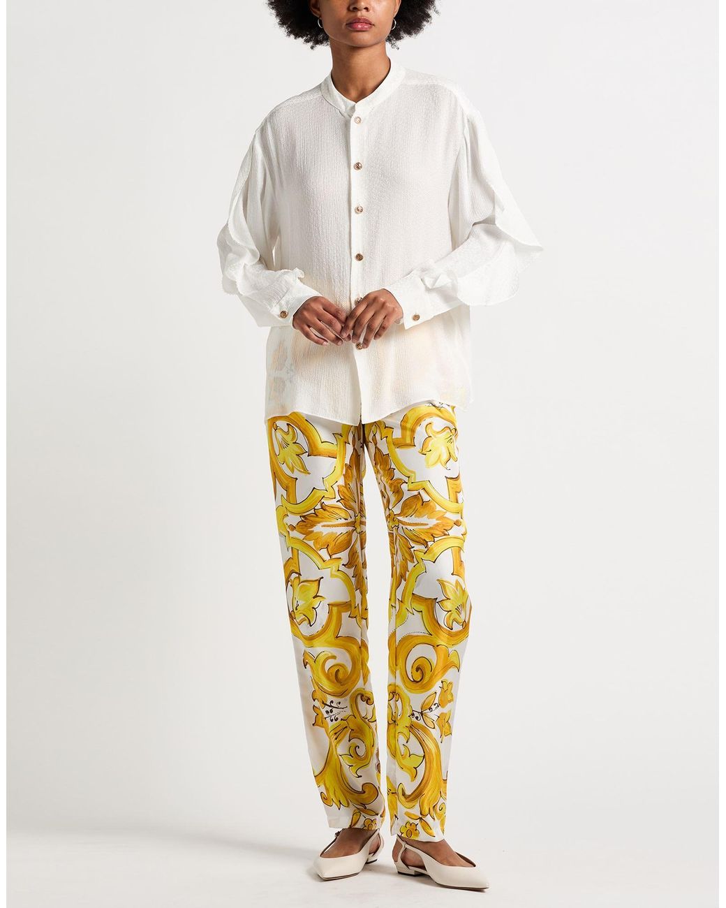 Kristina Ti White Shirt Silk, Viscose
