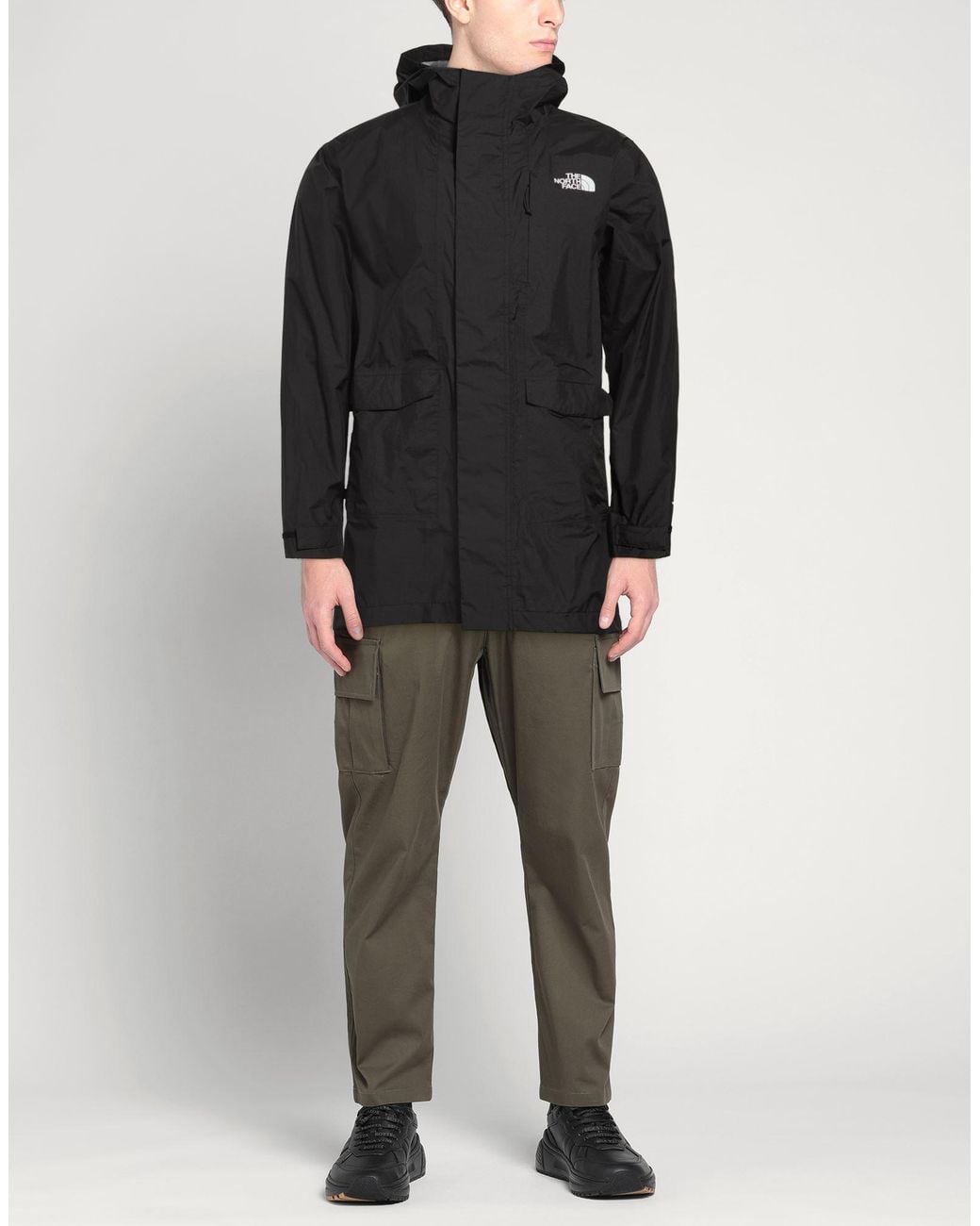 The North Face Black Overcoat & Trench Coat for men