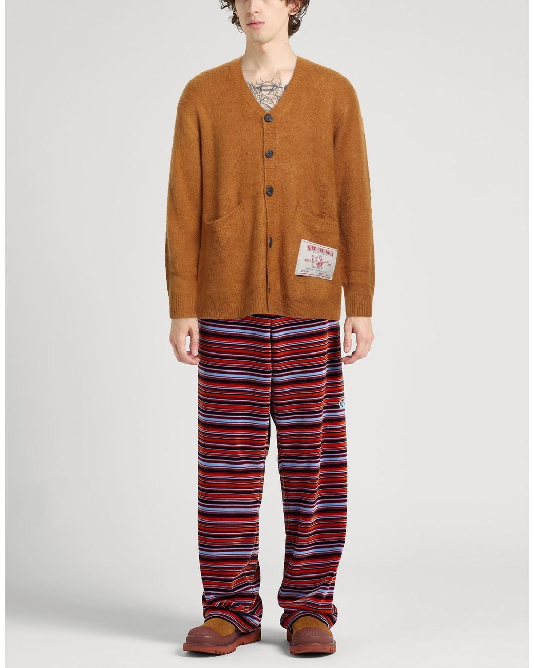 True Religion Brown Cardigans for men