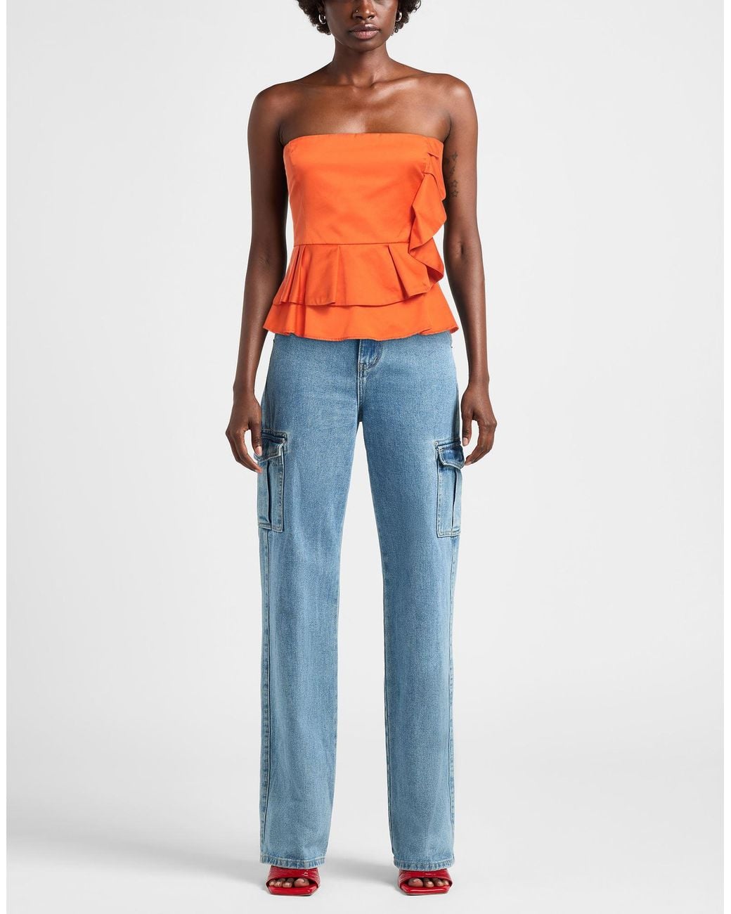 Pinko Orange Top