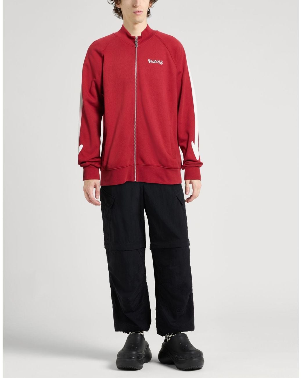 DISCLAIMER Red Sweatshirts for men