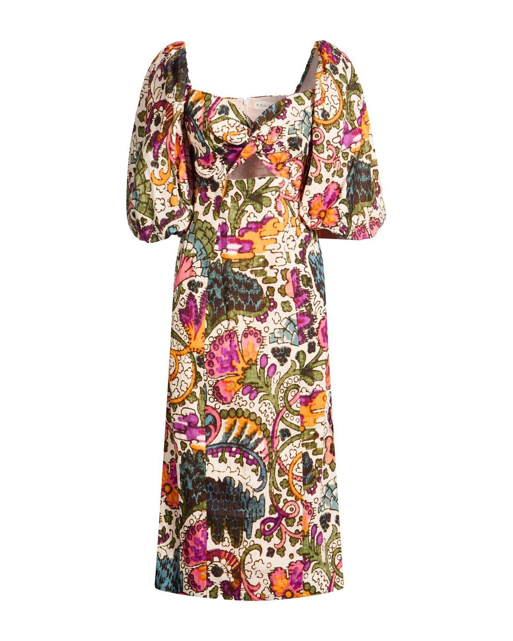 RHODE White Midi Dresses