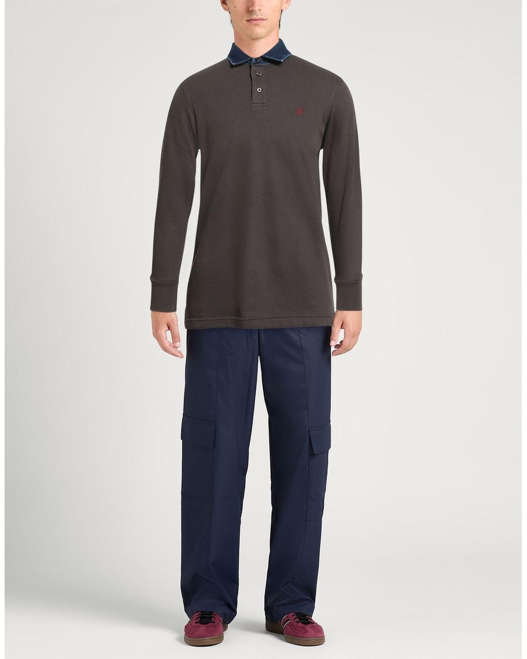 Harmont & Blaine Gray Polo Shirt for men