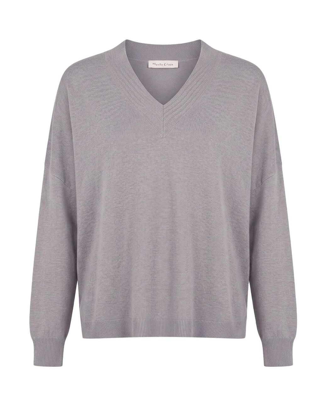 Manila Grace Gray Sweater Viscose, Polyester, Polyamide