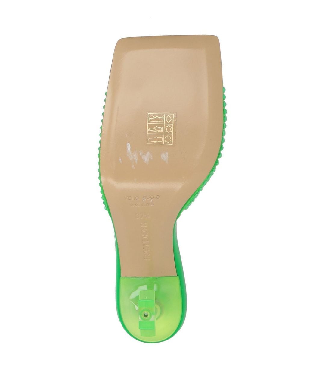Mach & Mach Green Sandals