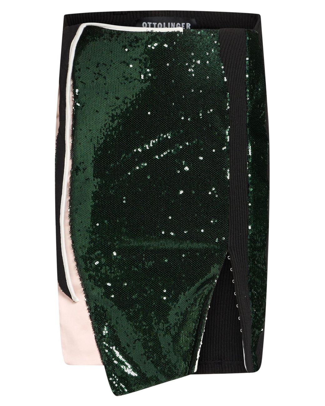 OTTOLINGER Green Mini Skirt