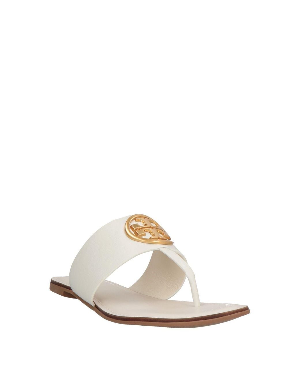 Tory Burch White Thong Sandal