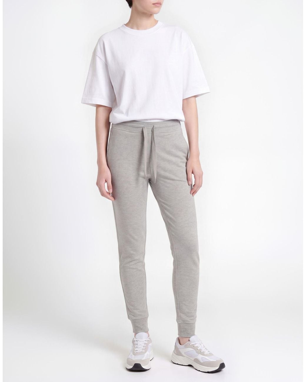 Alexander Wang Gray Pants Polyester, Rayon
