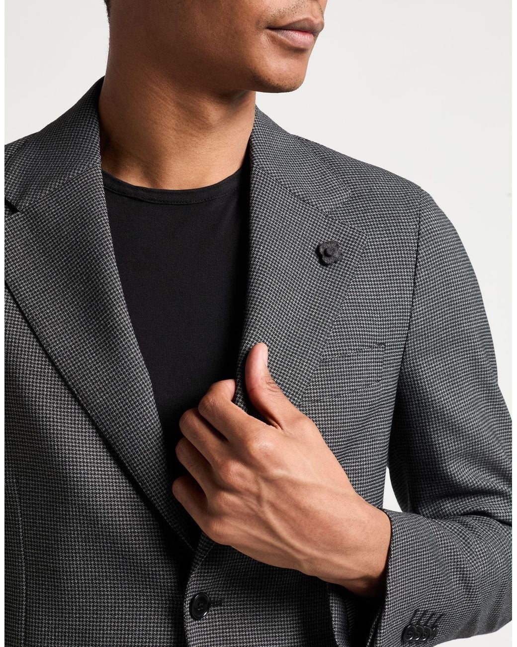 Lardini Black Suits for men