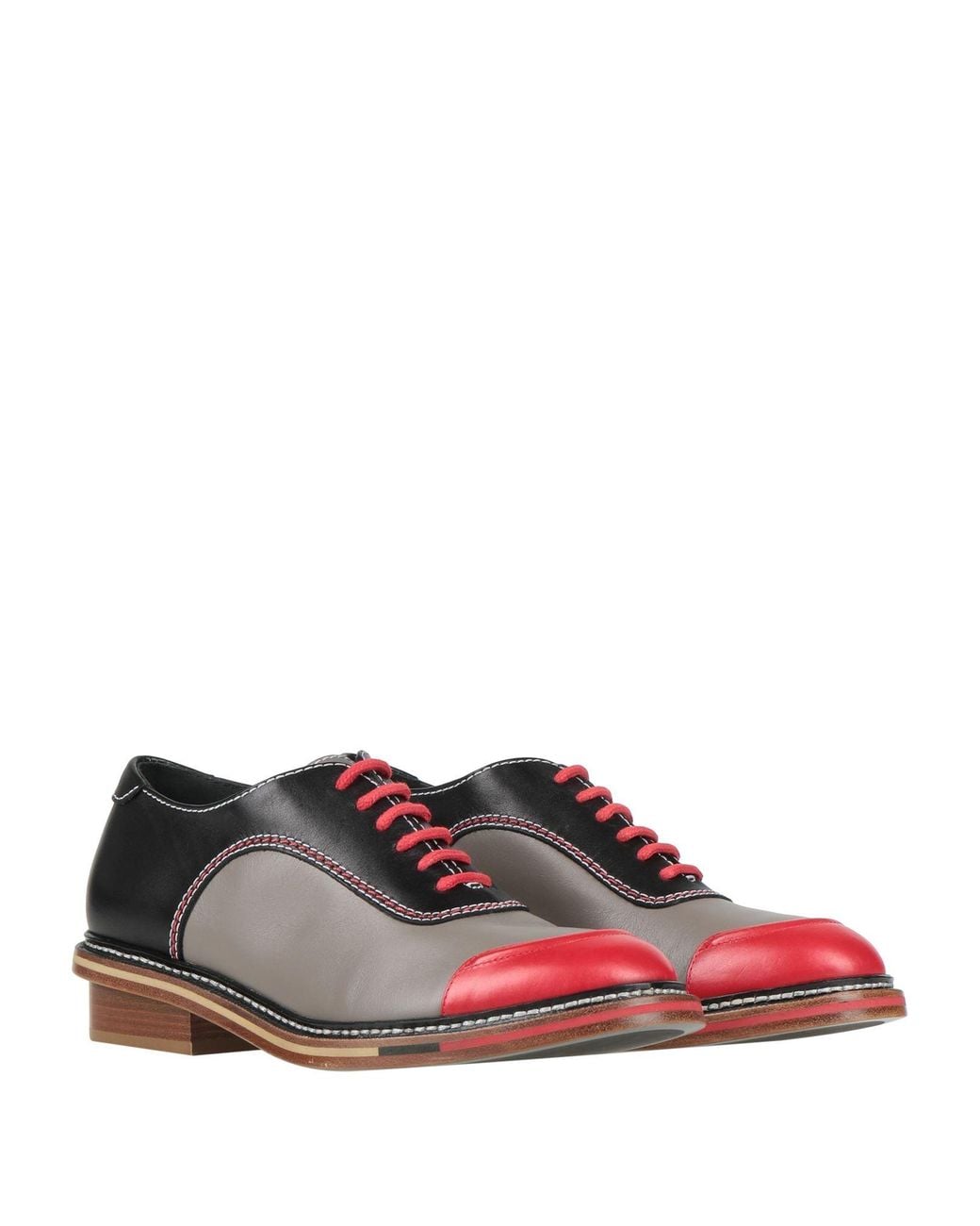 Pollini Brown Schnürschuh