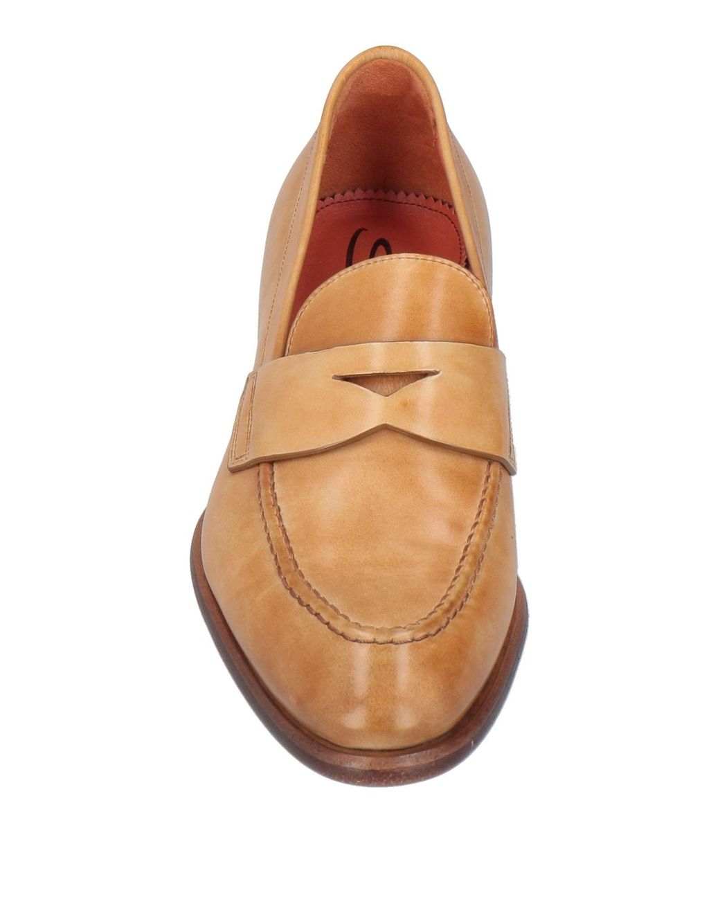 Santoni Brown Loafers