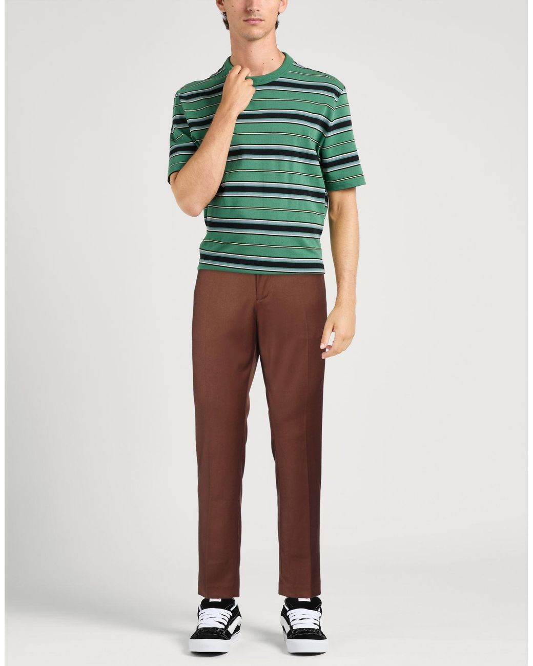 Daniele Alessandrini Brown Trouser for men