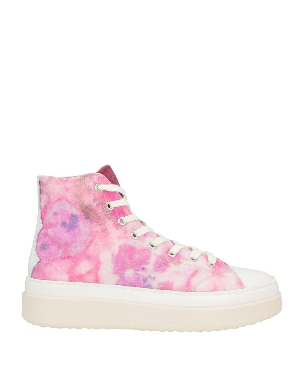 Isabel Marant Pink Sneakers Cotton, Leather
